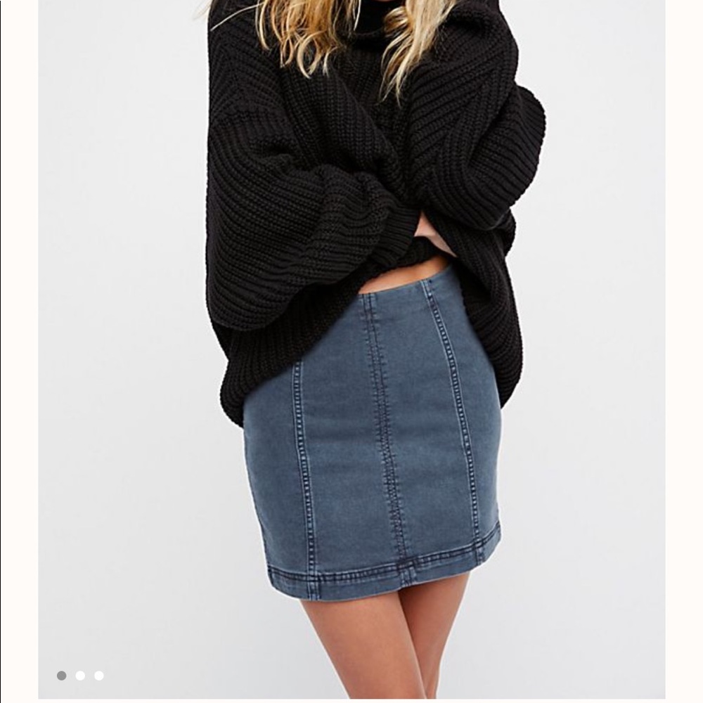 Modern Femme denim mini skirt